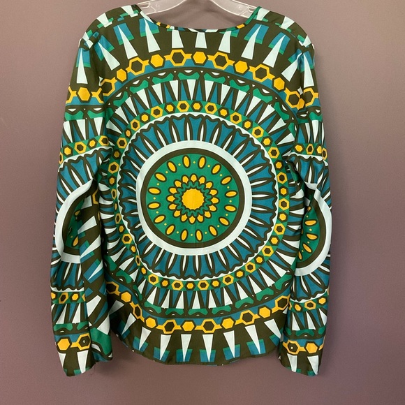 Fun long sleeved silk shirt - Picture 2 of 3